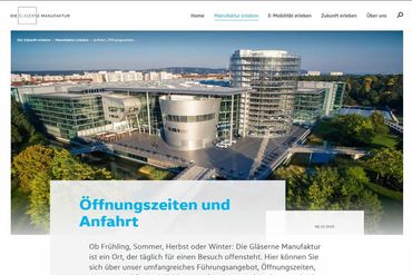 DIE GLÄSERNE MANUFAKTUR