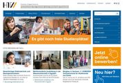 HTW Dresden Screenshot Webseite